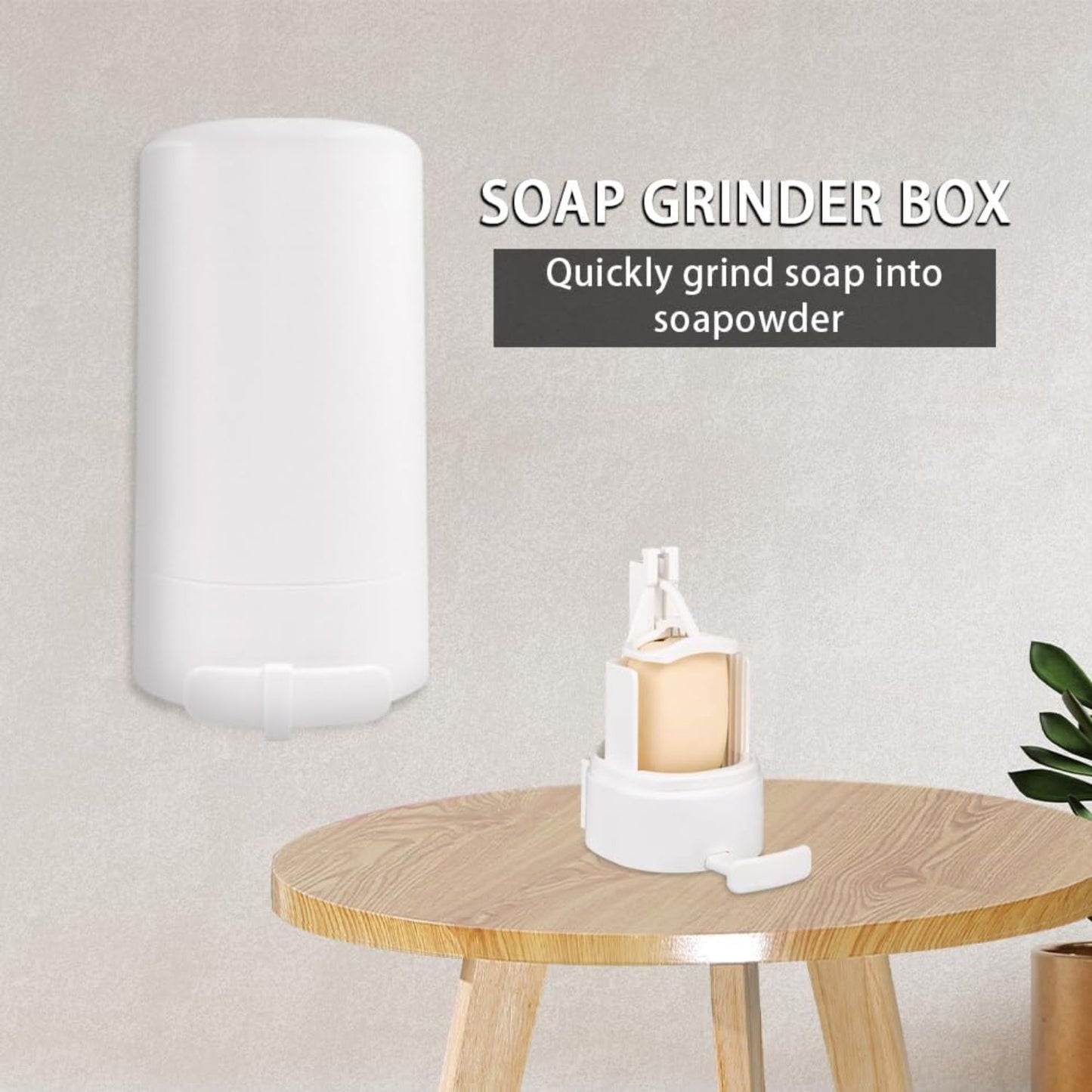 Opacoo™ Wall-Mount Soap Flake Grinder