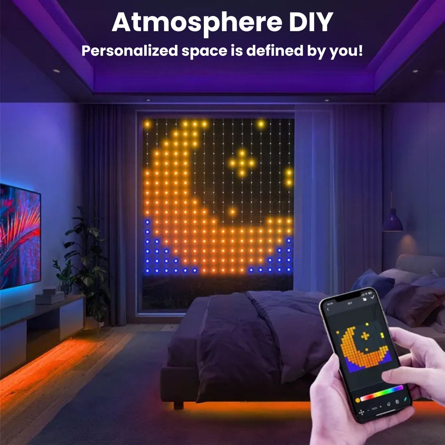 Opacoo™ GlowCurtain LED