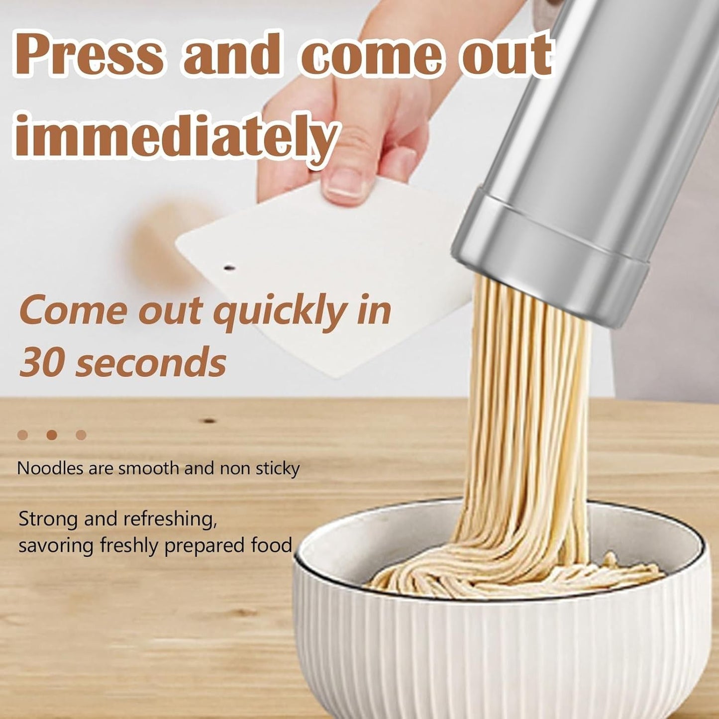 Opacoo™ Cordless Pasta Press