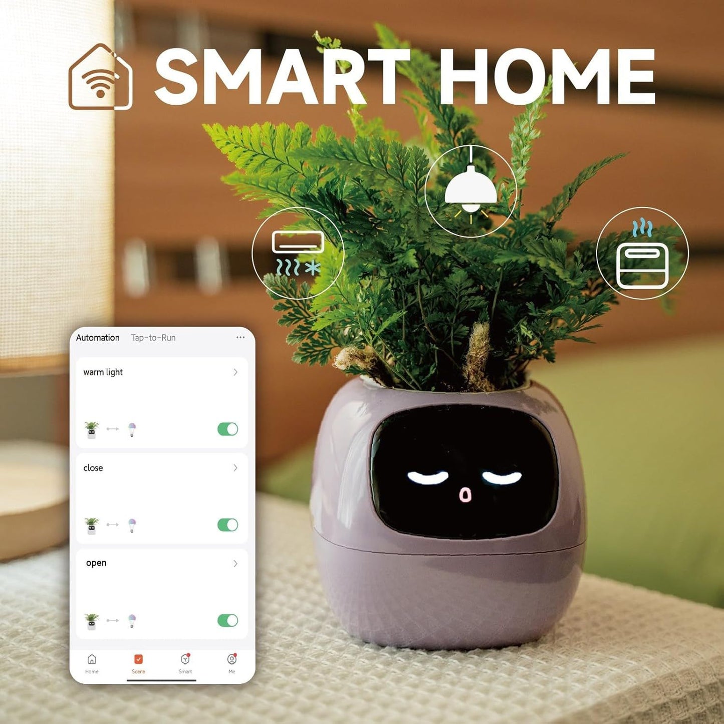 Opacoo™ Emoji Smart Plant Pot