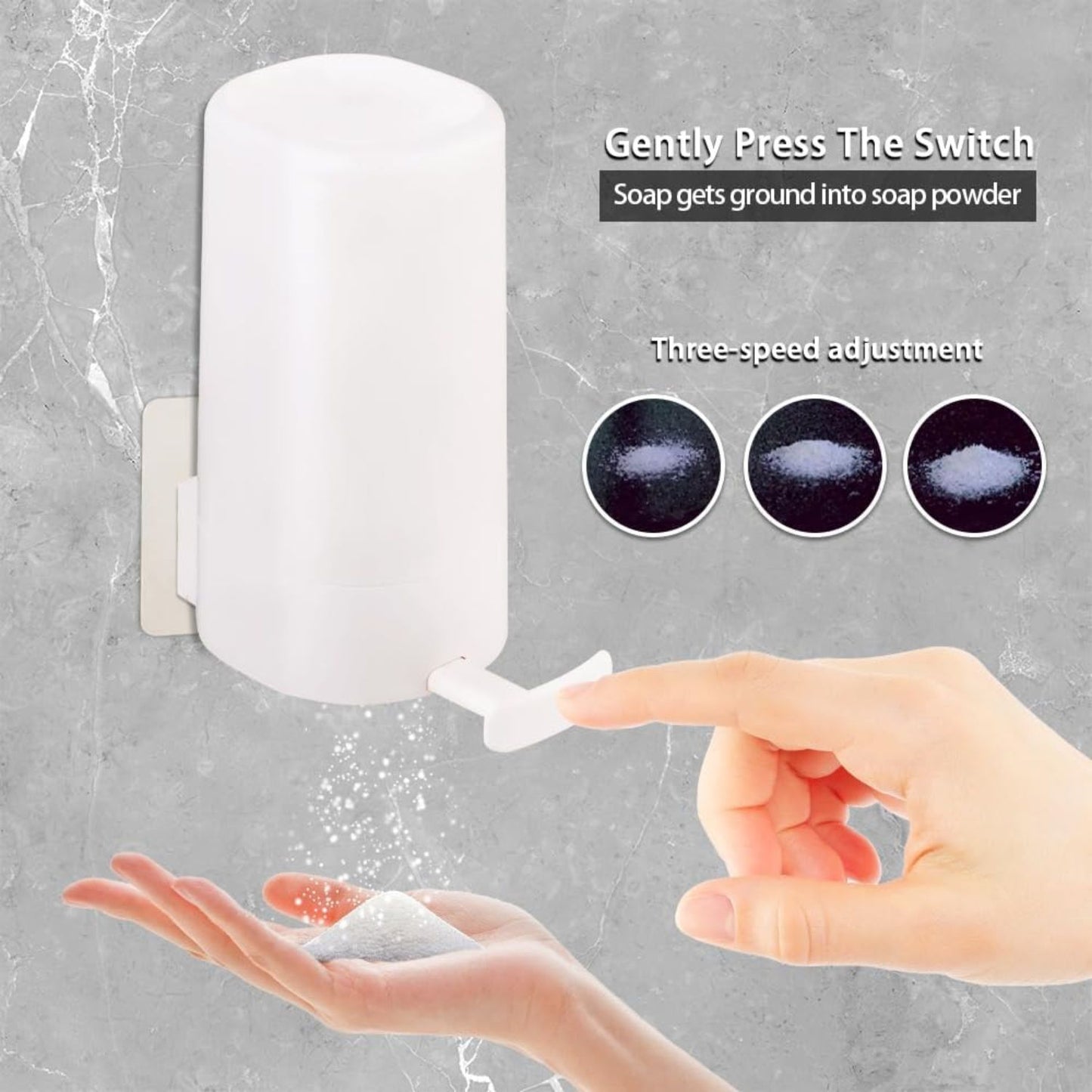 Opacoo™ Wall-Mount Soap Flake Grinder