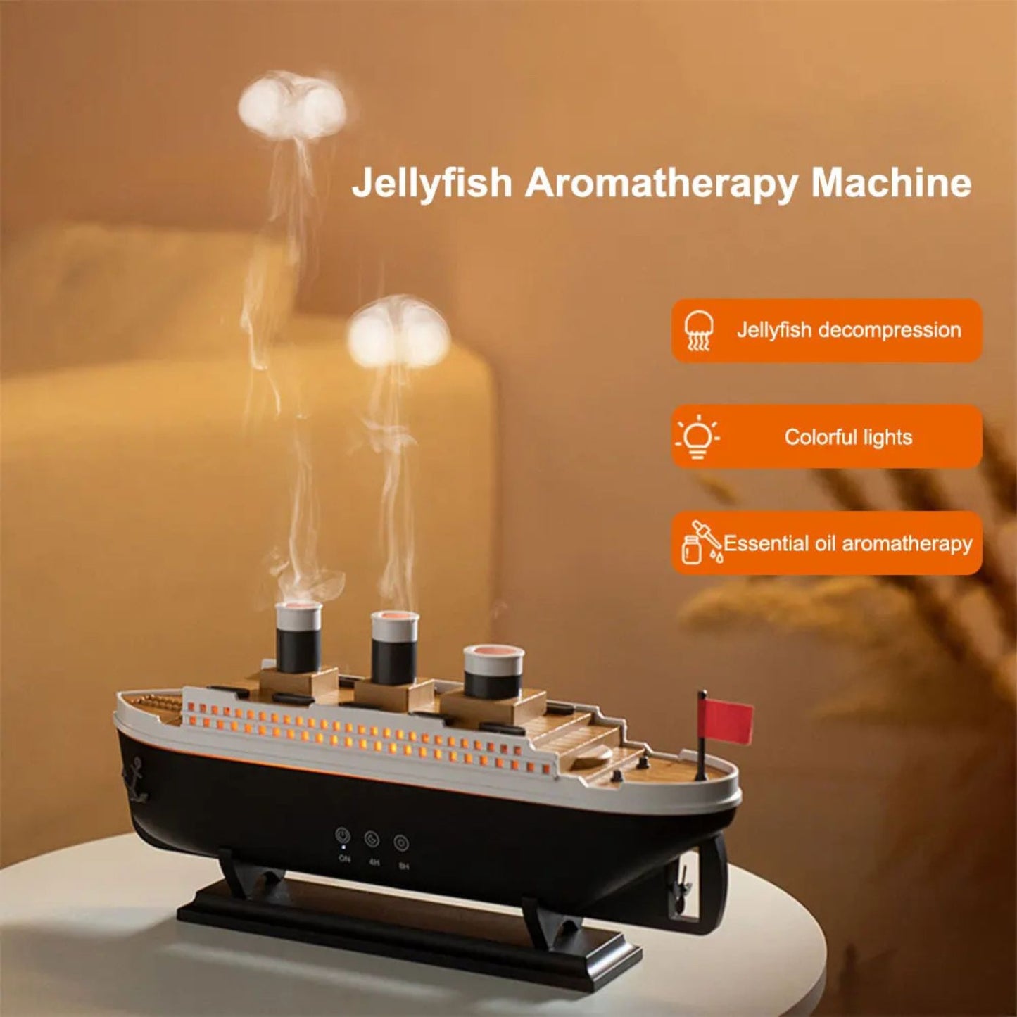 Opacoo™ Titanic Fog & Jellyfish Mist Diffuser (250ml)