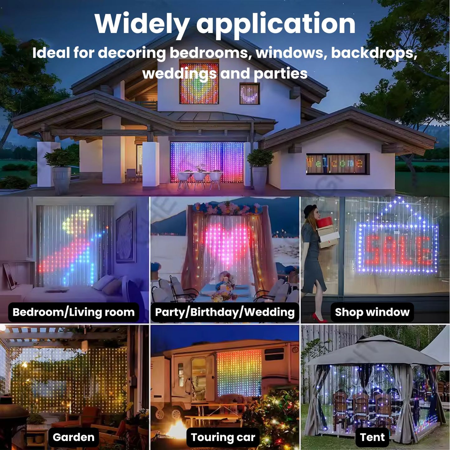 Opacoo™ GlowCurtain LED