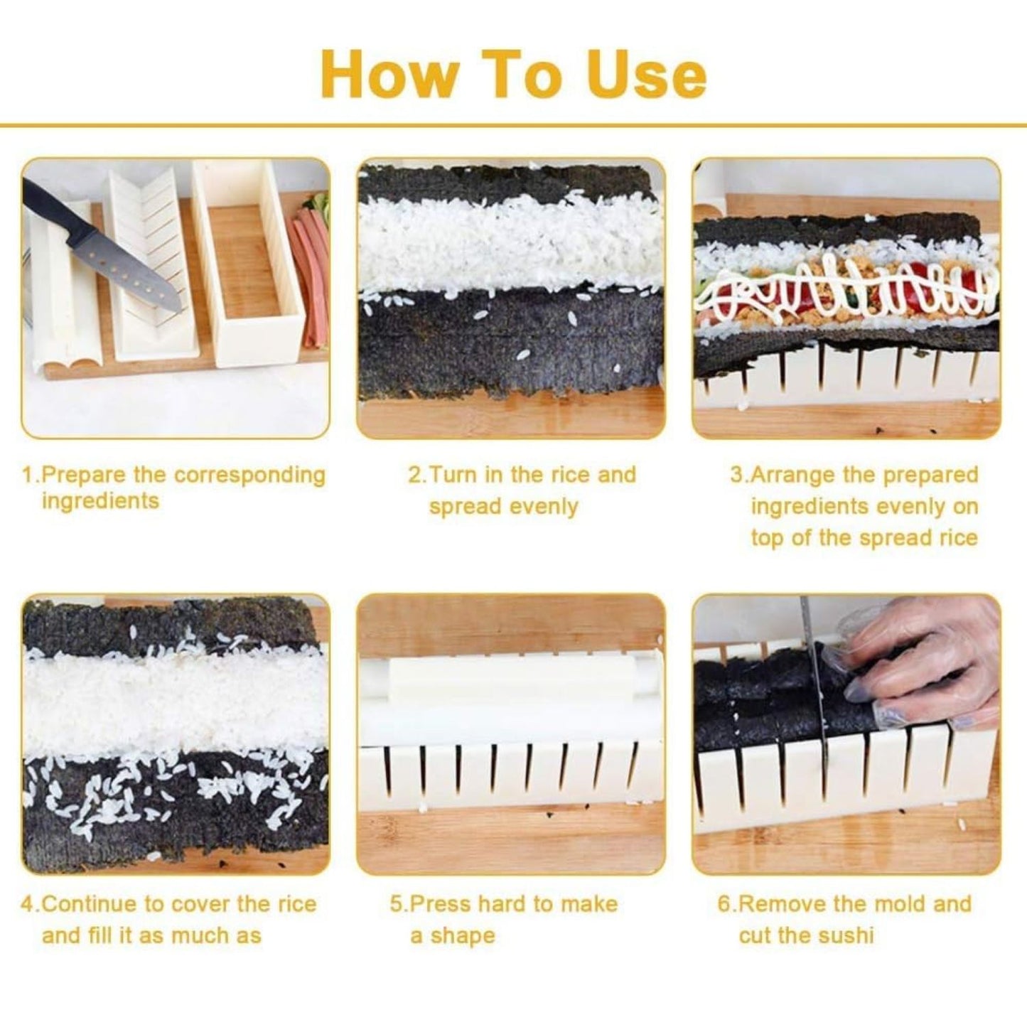 Opacoo™ 3-in-1 Easy Sushi Maker Kit