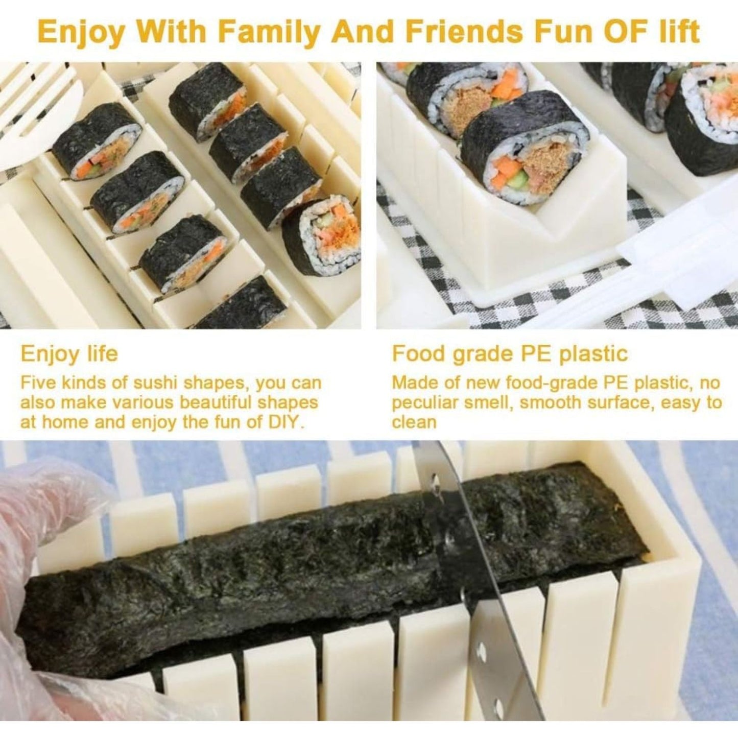 Opacoo™ 3-in-1 Easy Sushi Maker Kit