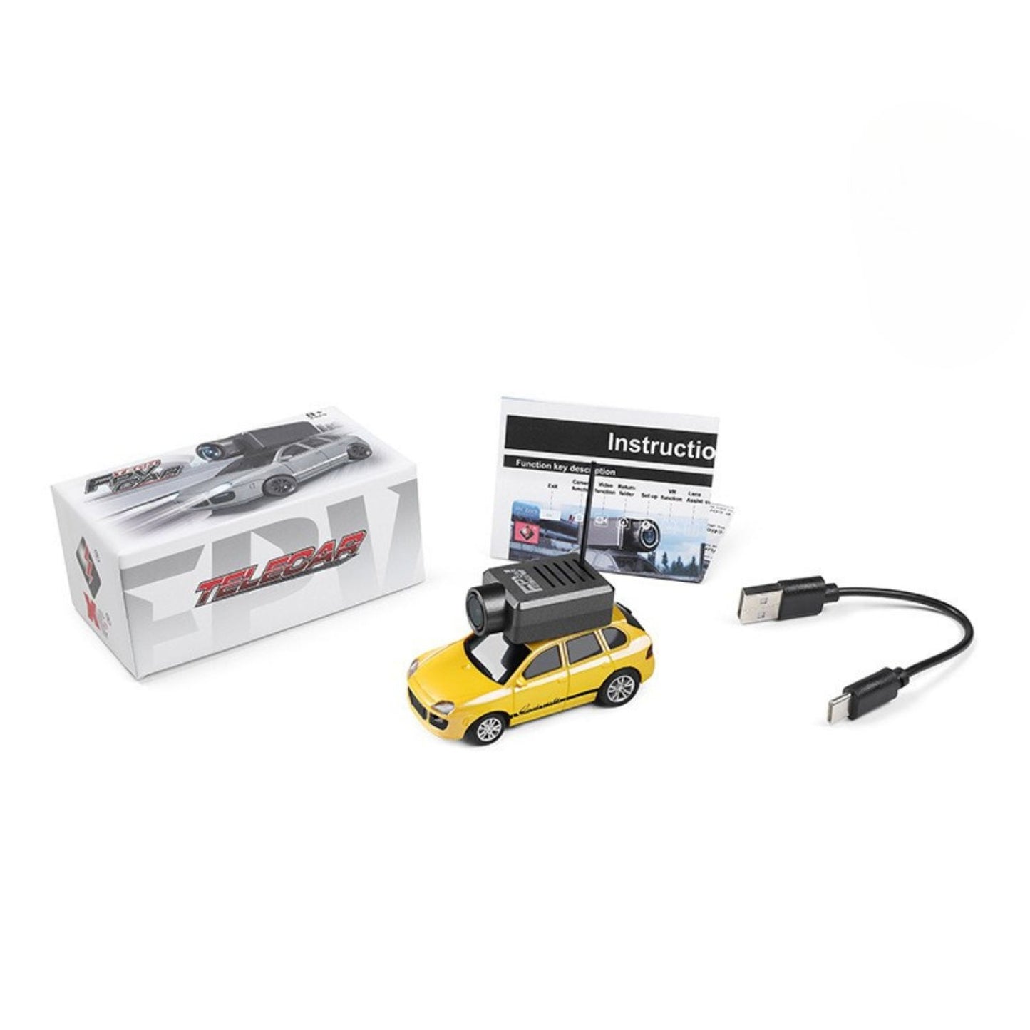 Opacoo™ Car Camera | Live FPV and control via app