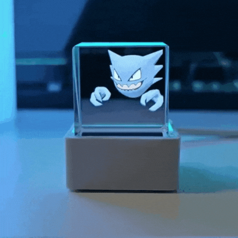 Opacoo™ Neo Hologram Cube – Wi-Fi GIF Display