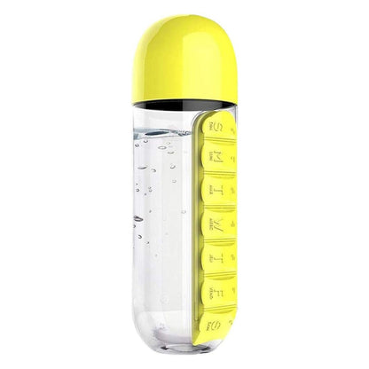 Opacoo™ 2-in-1 Hydration & Pill Organizer (600ml)