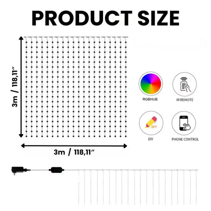 Opacoo™ GlowCurtain LED