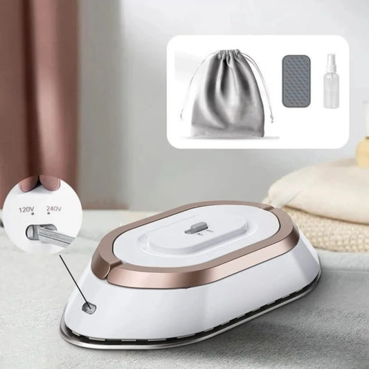 Opacoo™ QuickPress Dual-Voltage Travel Iron