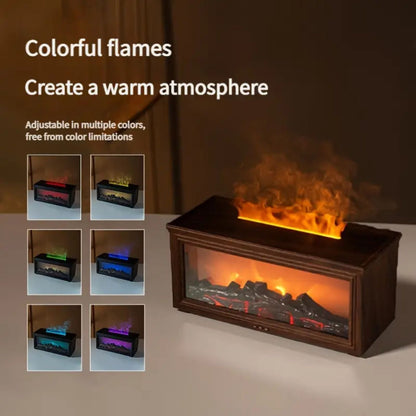 Opacoo™ FireMist Flame Aromatherapy Diffuser