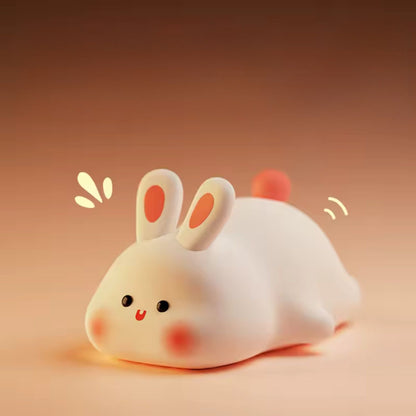 Opacoo™ Kawaii Silicone Night Light (Bunny)