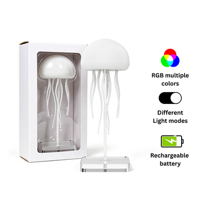 Opacoo™ Jellyfish Glow Lamp – Voice & Touch