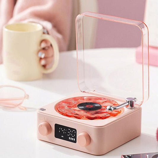 Opacoo™ WaveGlow Retro Vinyl Speaker