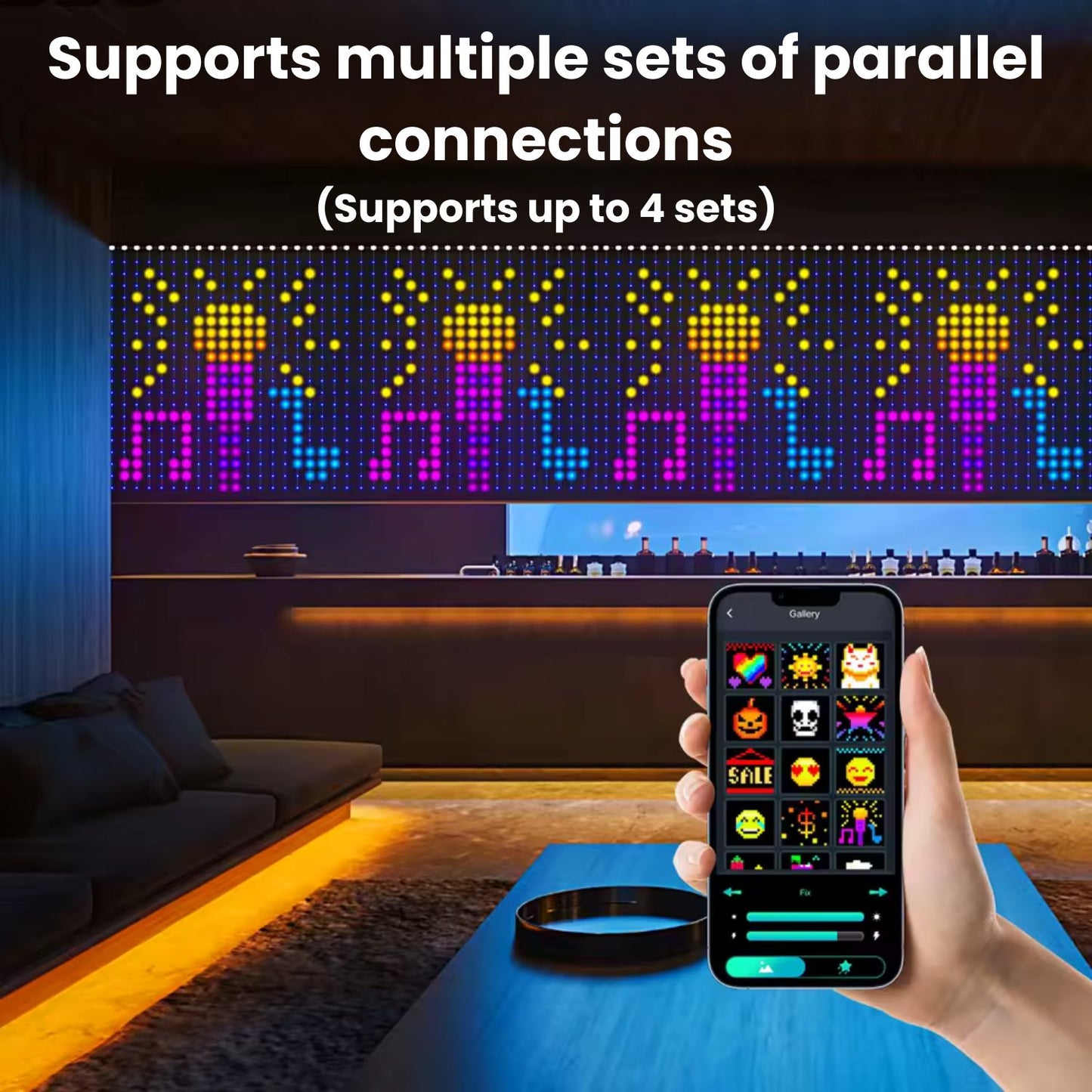 Opacoo™ GlowCurtain LED