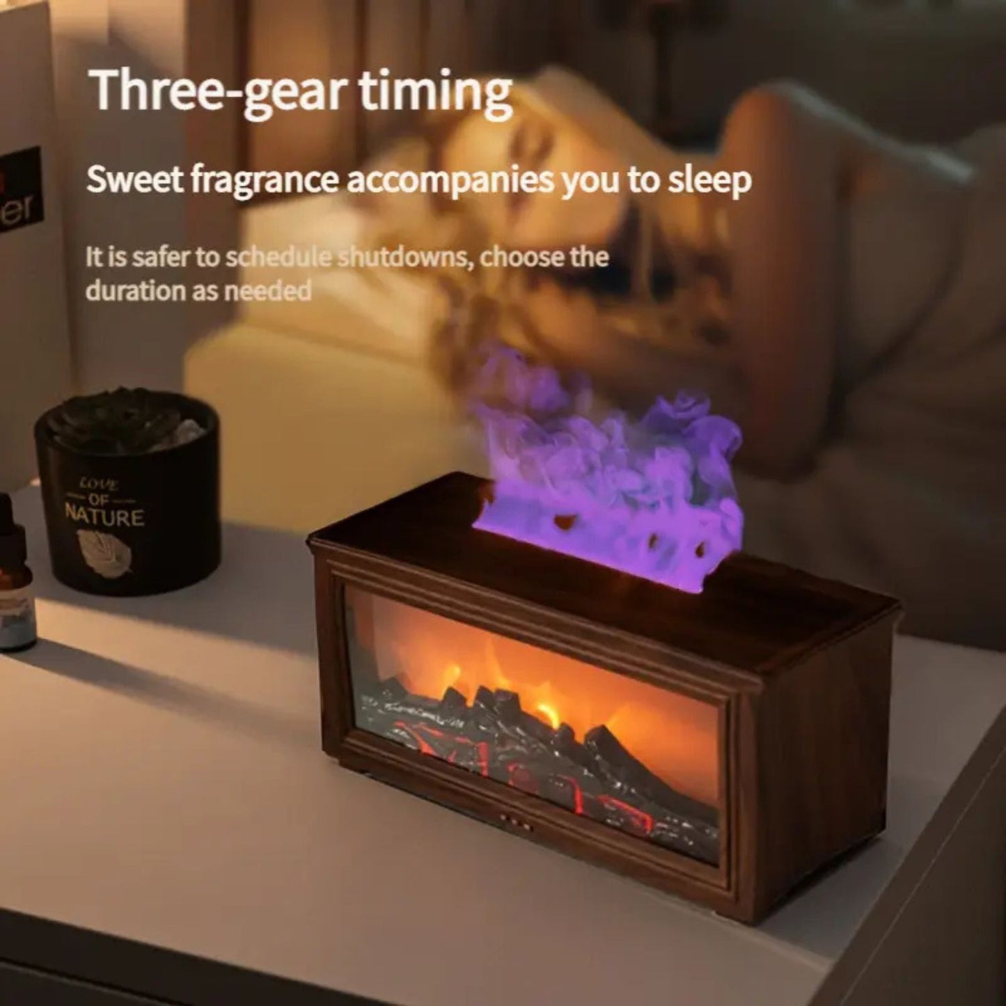 Opacoo™ FireMist Flame Aromatherapy Diffuser