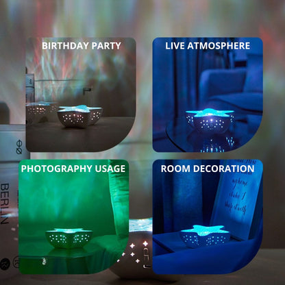 Opacoo™ OceanStar IPX5 RGB Wave Projector