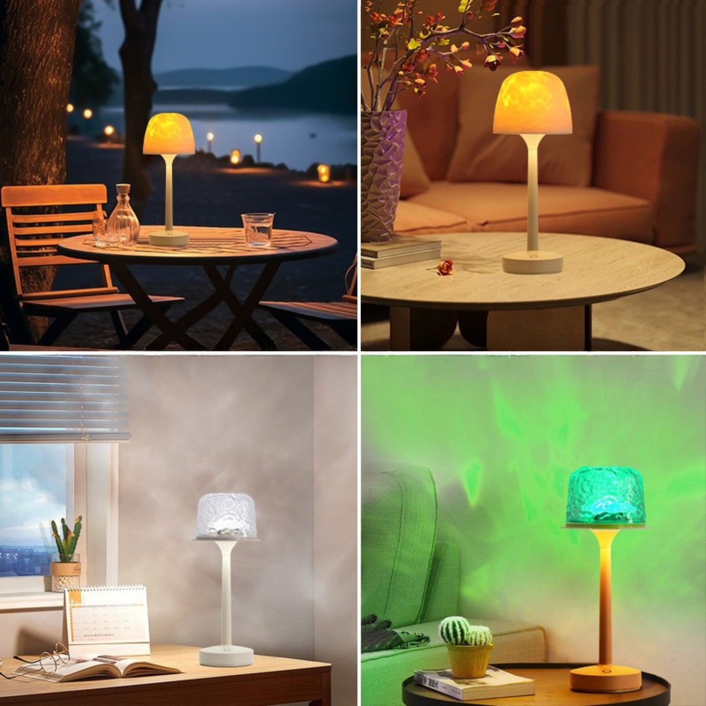 Opacoo™ OceanLamp IPX5 Wave Projector