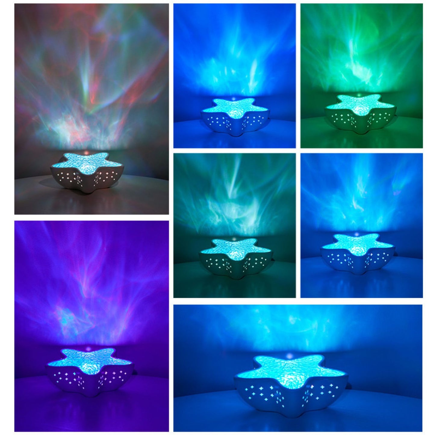 Opacoo™ OceanStar IPX5 RGB Wave Projector