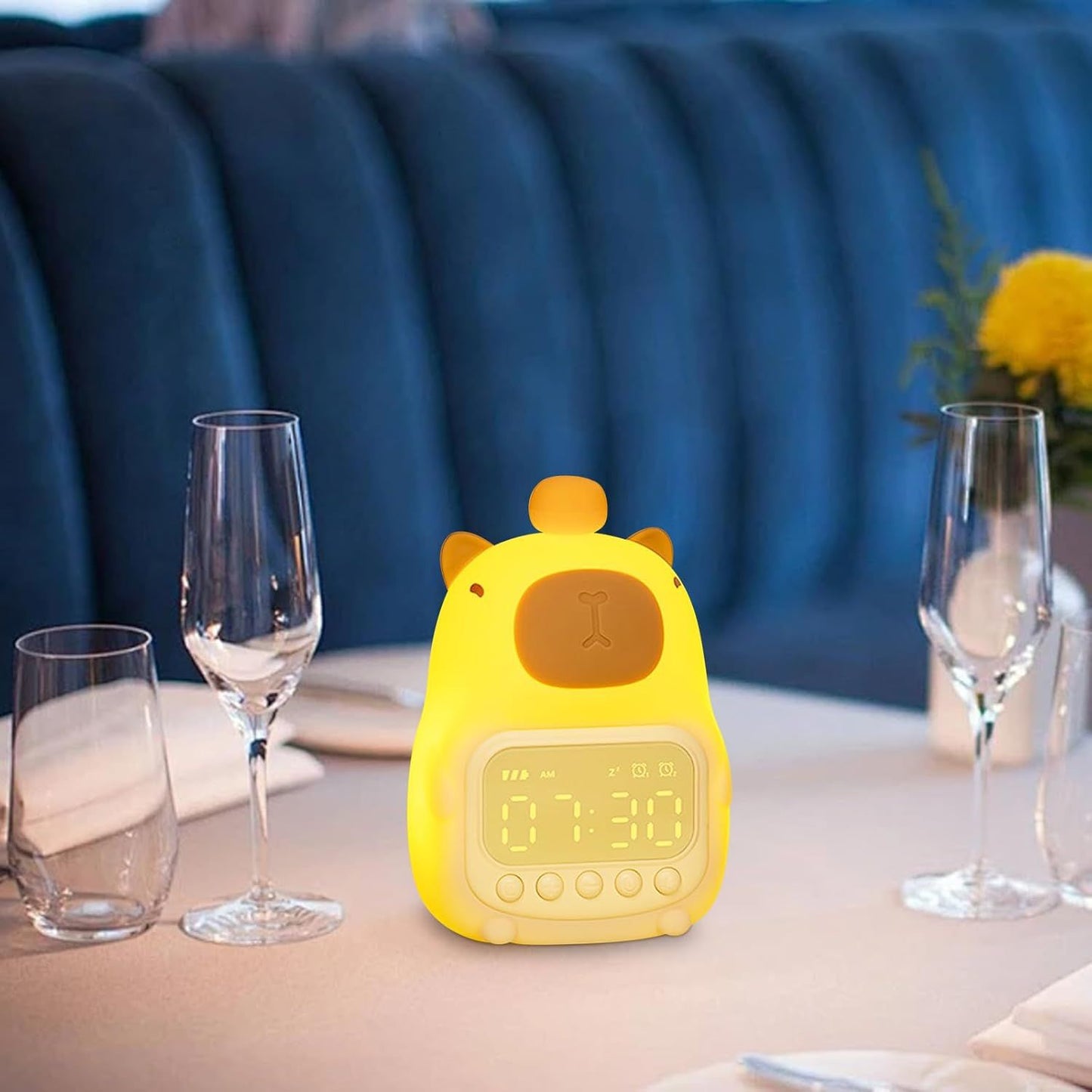 Opacoo™ CapyGlow Kids Alarm & Night Light