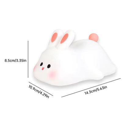 Opacoo™ Kawaii Silicone Night Light (Bunny)