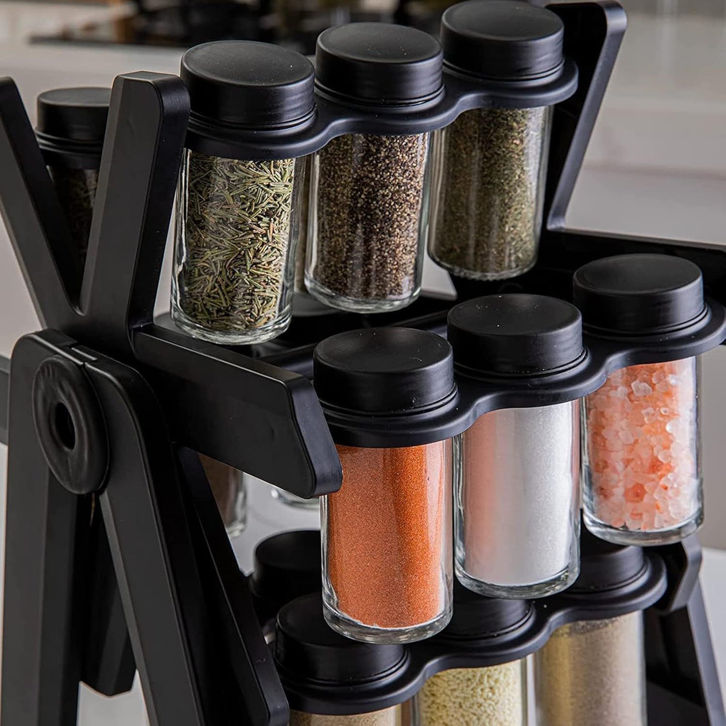 Opacoo™ Ferris 360 Spice Rack-18-Jar Set