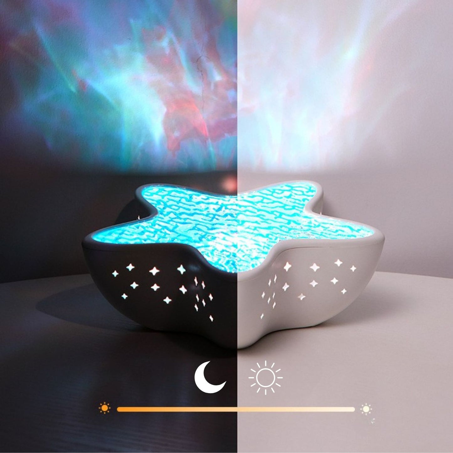 Opacoo™ OceanStar IPX5 RGB Wave Projector