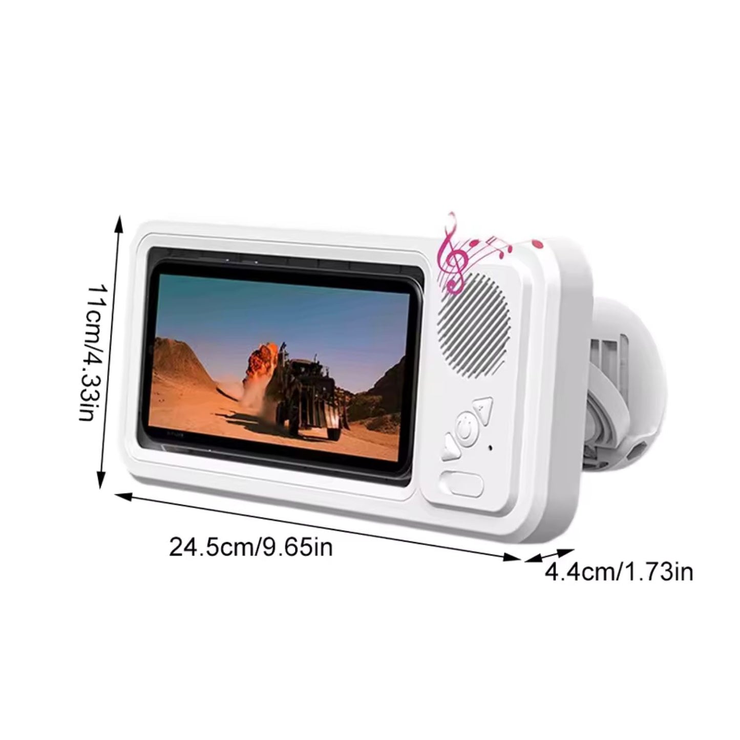 Opacoo™ AquaBeat Waterproof Shower Phone Box