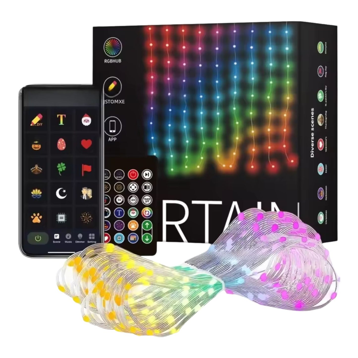 Opacoo™ GlowCurtain LED