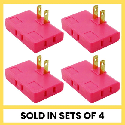 Opacoo™ 3-Way 180° Rotating Flat Wall Plug Adapter