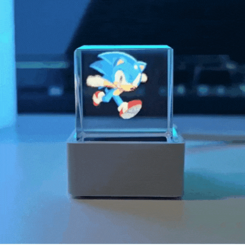 Opacoo™ Neo Hologram Cube – Wi-Fi GIF Display