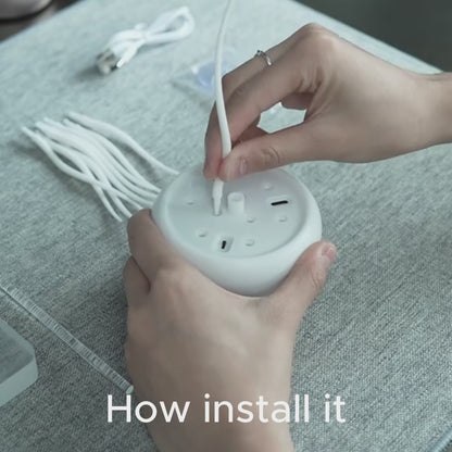 Opacoo™ Jellyfish Glow Lamp – Voice & Touch